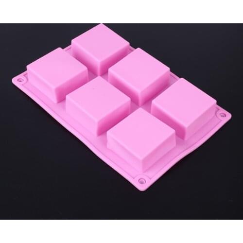 Hot Silicone Ice Cube Candy Chocolate Cake Cookie Cupcake Molds Soap Mould DIY 12 shape