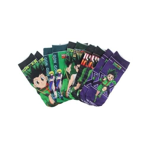 IVYYE Hunter×Hunter LB719 Fashion Anime Socks Casual Short Sock Cartoon Summer Unisex Gifts