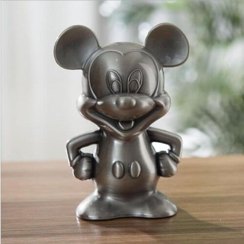 Cartoon Mouse metal piggy bank money box huchas originales coin capsules money saving box for childrens gifts