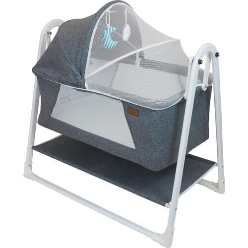 Baby Crib Portable Rocking Cradle with