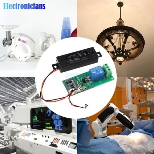 HLK-V20 Intelligent Voice Recognition Module Chip Control Board Serial Port Development Board Custom Voice Control Switch Module