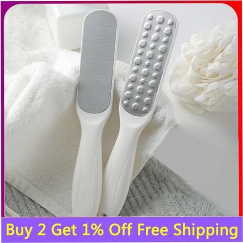 1pcs Double Side Foot File Professional Rasp Heel Grater Hard Dead Skin Callus Remover Pedicure File Foot Grater Skin Care