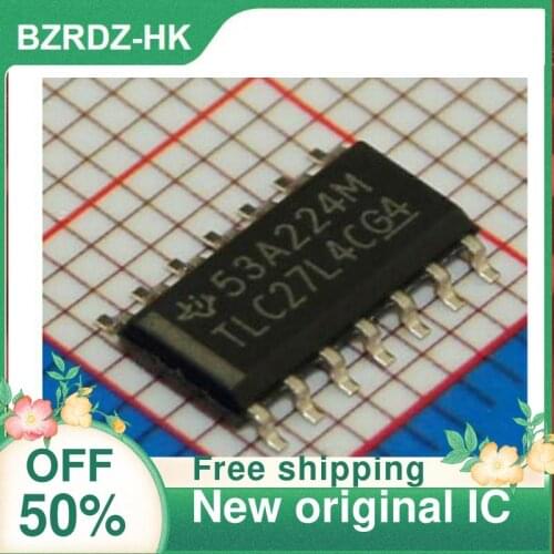 2-10PCS/lot TLC27L4CDR TLC27L4C SOP14 New original IC