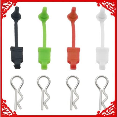 4 pcs/set BODY CLIP RETAINERS&body clips for 1-10 ARRMA 3s&Mega Vorteks Senton Granite Big Rock Typhon etc upgraded parts