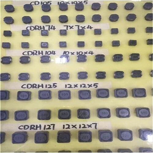 7X7X4mm Chip shield inductor 68uH 100uH 150uH 220uH 330uH 470uH 680uH 1mH surface mount inductor,3000pcs/lot