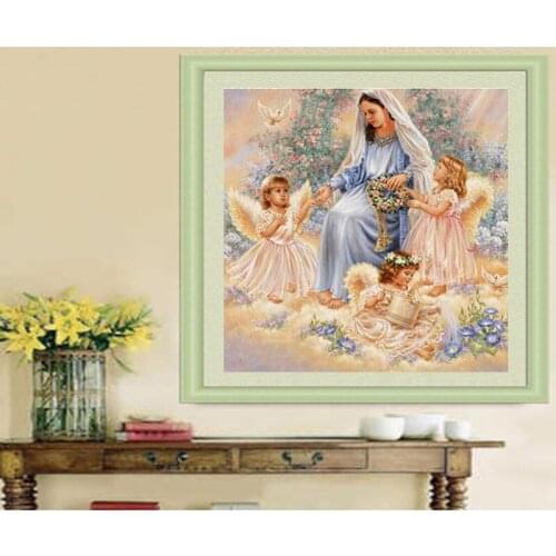Diamond Embroidery Diy Diamond Painting Cross Stitch Kits Diamond Mosaic Angel Full Square Diamond Embroidery RS110