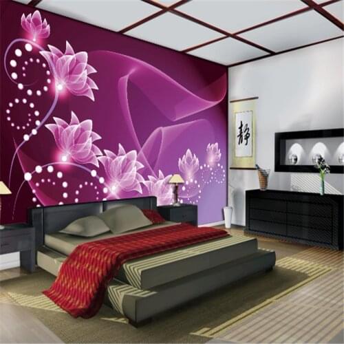 Beibehang European large mural bedroom fashion minimalist TV backdrop wallpaper 3D three-dimensional relief thickening
