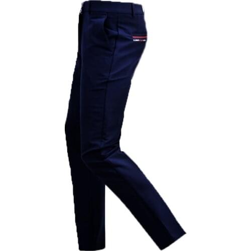 PGM Mens Full Long Pants Sportswear Professional Clothes Trousers Golf Tennis High Elastic Pants Spring Summer Clothes Slim Fit