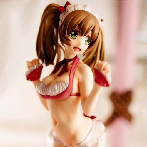 Anime Nanario Reincarnation Takigawa Kotori Maid ver. PVC Sexy Girls Action Figure Model Toys 23cm