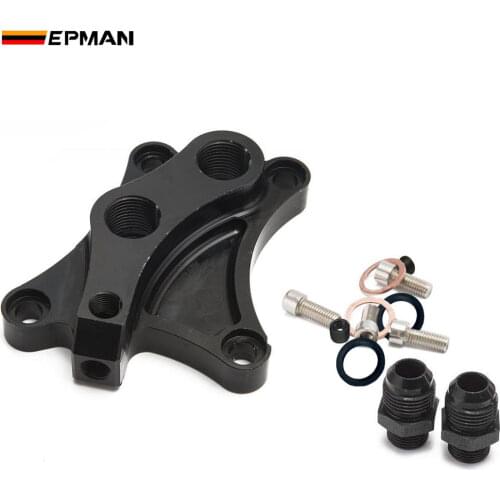 Oil Block Adapter For Nissan SR20DET S13 S14 S15 SR20DET Oil sandwich adapter EPOL05NI