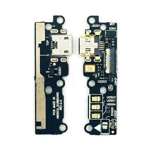 New USB Charge Charging Mic Microphone Board Flex Cable For Asus Zenfone 6 ZF6 T00G A600CG Mobile Phone