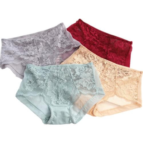 New Womens Underwear Sexy Lace breifs Seamless Underpants High Waist Panties Female Underwear Ladies Underwear Womens Panties