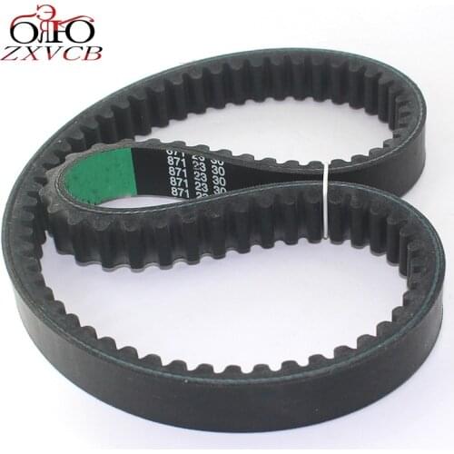 Rubber motorcycle driven belt gear pulley belt for YP250 YP250 871-23-30 scooter 250cc parts