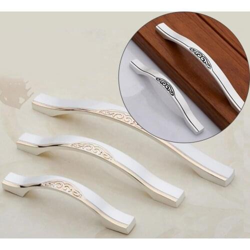 Modern Cabinet Knobs Kitchen Cupboards Drawer Closet Dresser Door Pull Handles Durable Furniture Hardware Door Pulls