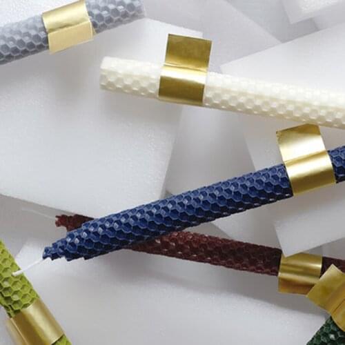 Scenting Natural Beeswax Candles Home Decoration Birthday Candles Wedding Decoration Vela Aniversario Stick Candle Light 50KO352