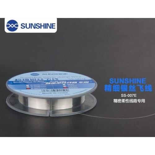 SUNSHINE SS-007E Flying Line Jump Wire 0.007mm For Mobile Phone CPU Fingerprint Touch Dedicated Repair Flying Line