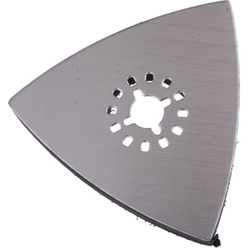 Universal 80mm Triangular Sanding Disc Sander Pads Multi Tool