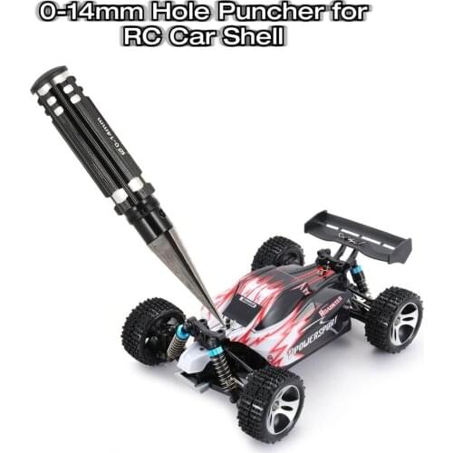 New Hole Opener Expanding Puncher Shell Reamer Drill 0-14mm Metal Steel RC Hobby DIY Tools For RC Car Body Model