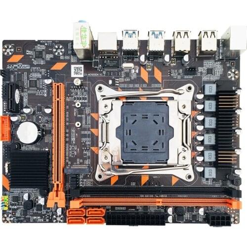 X99 DDR4/X99 DDR3/B75 DDR3 Motherboard Slot LGA2011-3 USB3.0 NVME M.2 SSD Support DDR4 Memory And Xeon E5 V3 Processor D4 RAM