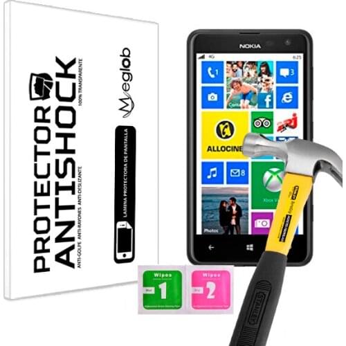 Protector de Pantalla Anti-Shock Anti-Golpe Anti-arañazos Compatible con Nokia Lumia 625