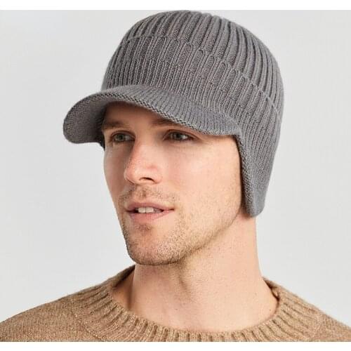 Unisex Winter Knitted Hats for Women Skullies Cap Men Beanie Hat Solid Color Caps Casual Beanies for Man Warmer Bonnet Present