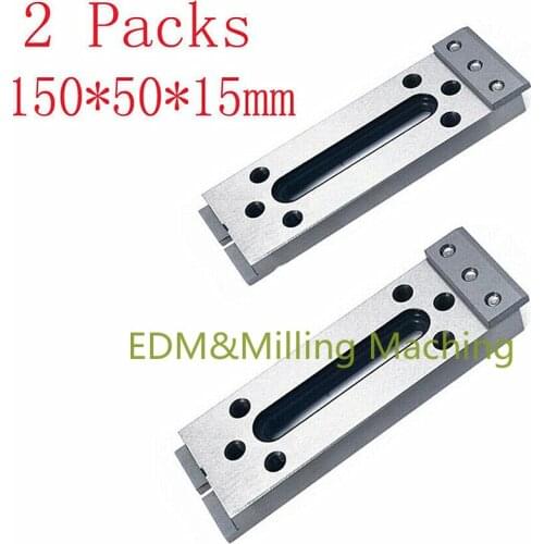 2X Wire EDM Fixture Board Jig CNC Tool For Clamp and Level 150x50x15mm For Sodick DWC Wire Cut EDM Machine