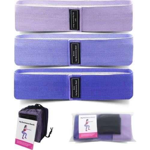 3Pcs Sport Fitness Band Elastic Yoga Resistance Bands Set Hip Circle Expander Bands Gym Fitness Booty Band Home Workout