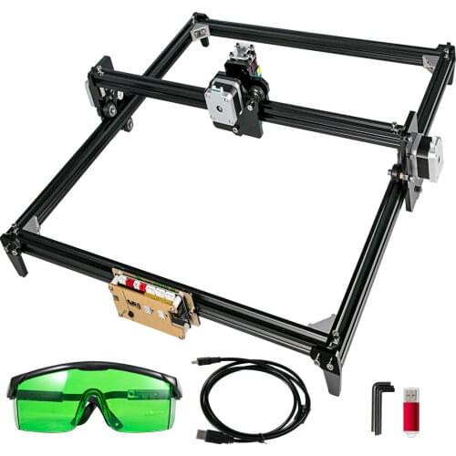 500MW 40X50cm CNC Laser Engraving Machine Desktop Wood Logo Cutter Engraver DIY