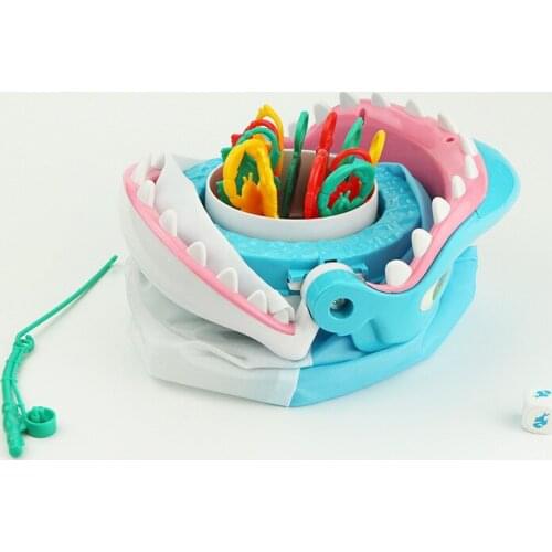 Sharks Bite Trap Board Novelty Toy Desktop Game Fishing Toys Children Funny Family Toys Christmas Gift