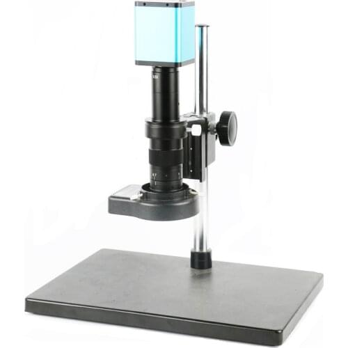 Autofocus SONY IMX290 HDMI USB digital Video Auto Focus industrial Microscope Camera +180X 300X C-Mount Lens+144 Led lights