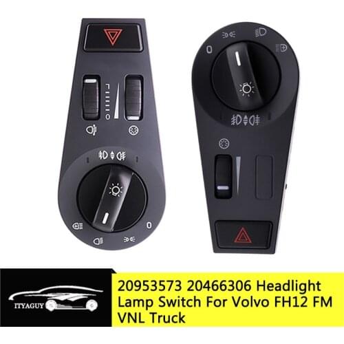 Driver Side Head Light Headlight Lamp Switch For Volvo Truck FH12 FM VNL 2004-2015 50104003 20953573 20953569 20466306 20942844