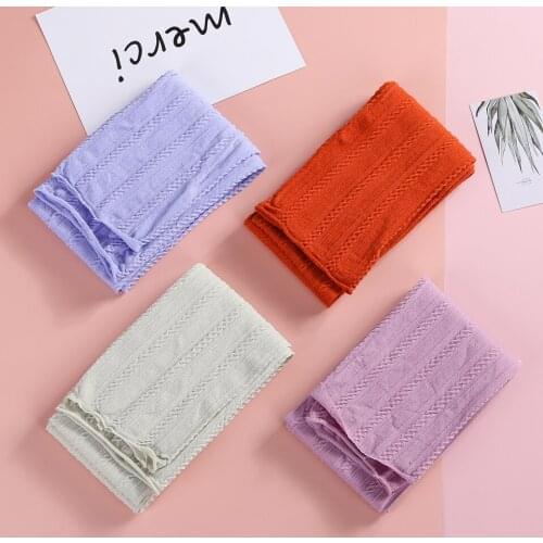 DIY Nylon Baby Headband Material Jacquard Fabric Super Soft Stretch Handmade Accessories for Newborn Headband or Infant Socks