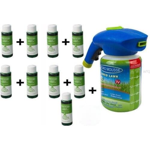 2021 Hot Gardening Seed Sprinkler Lawn Hydro Mousse Household Liquid Hydro Grass Seeding System