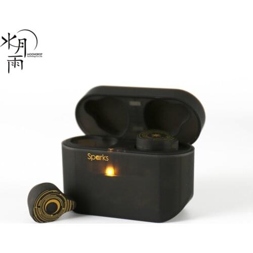 Moondrop SPARKS TWS Bluetooth 5.2 Ture Wireless In-ear Earphone AptX Sport Music Dynamic Driver Headset With Charging Case