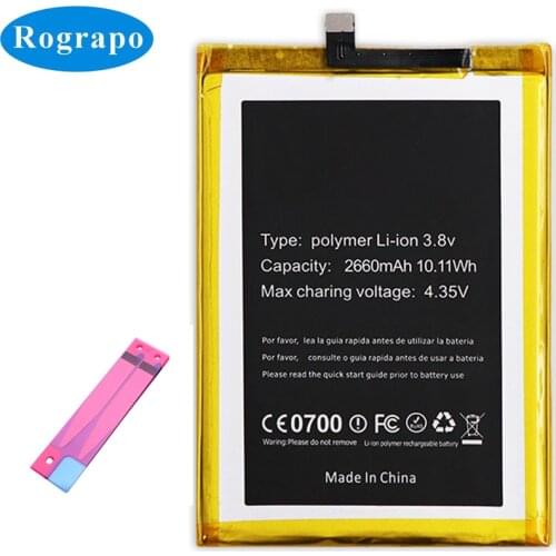 New Full 2660mAh Original Replacement Battery Bateria Batterij For Doogee F5 Mobile Phone Batteries