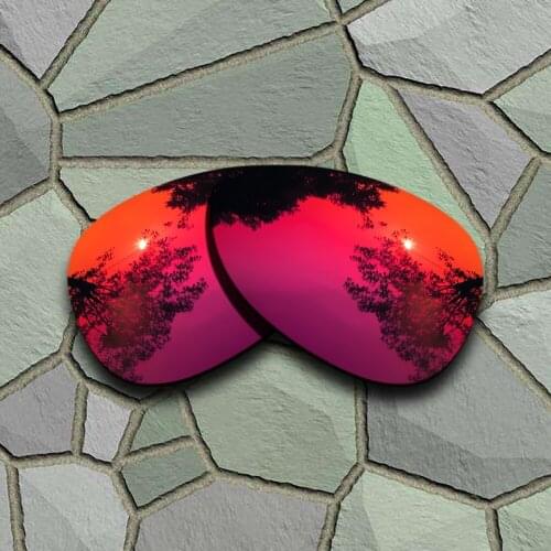 Violet Red Sunglasses Polarized Replacement Lenses for Oakley Warden