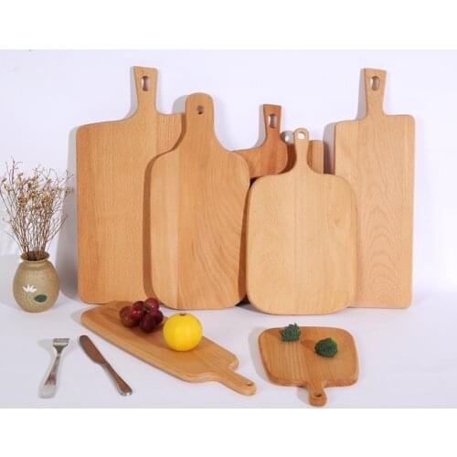 1 pc Walnut Cutting Board Kitchen Chopping Block Wood Cake Sushi Serving Trays Bread Fruit Pizza Tray Pizza Board