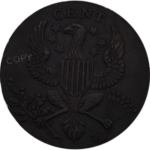 United States 1792 Washington Roman Head Cent Red Copper Copy coins