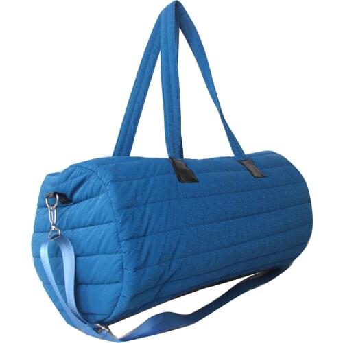 Quilt Stitching fashion puffer travel bag casual bag light weight padding travel bag