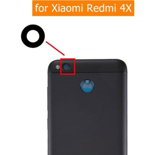 Back Camera Glass Lens for Xiaomi Redmi 4X Main Big Rear Camera Glass Lens with Glue Replacement Repair Spare Parts