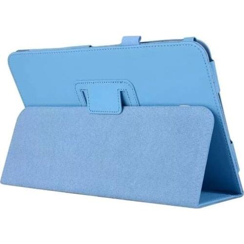 Protective Cover for Samsung Galaxy Tab A 10.1 2016 P585N P580N P580 P585 Tablet Flip Litchi Leather Case+Stylus