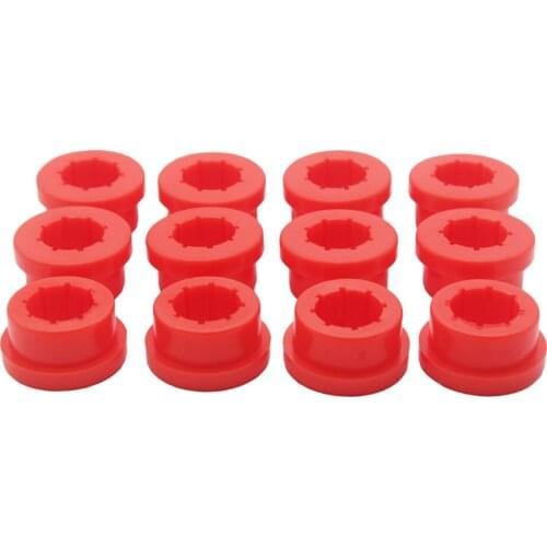 12pcs Replacement Rings, Spare Rings, Rear Camber, Lower Suspension Arms - Red