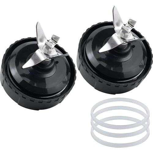 2 Packs 6 Fins Blender Blade for Nutri Ninja Blender Auto-IQ BL660 L770 BL740 BL771 BL772 BL773CO BL780 BL780CO Parts
