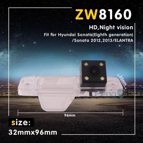 Car Rear View Camera Auto Parking Reverse Backup Camera For Hyundai Sonata(eighth generation)/Sonata 2012 2013/Elantra