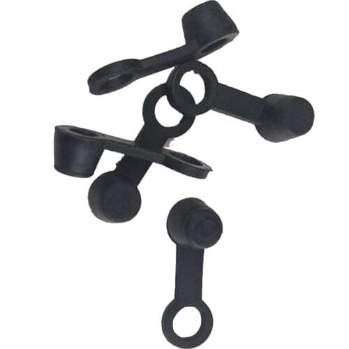 4PCS Automobile Brake Pump Dustproof Cap Dust Cover Rubber Dust Cover Lower Pump Dust Cover Oil Drain Cap Rubber