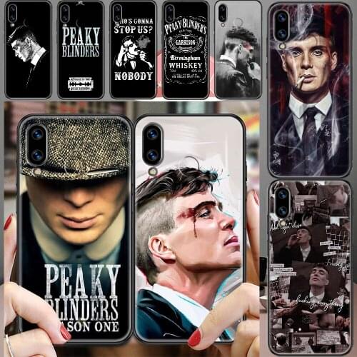 Peaky Blinders Shelby Murphy Phone case For Huawei Honor 6 7 8 9 10 10i 20 A C X Lite Pro Play black silicone prime pretty