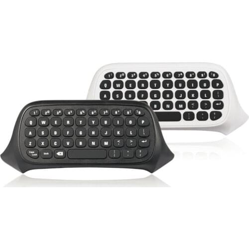OSTENT 2.4G Wireless Chat Gamepad Keyboard with Headset Audio for Microsoft Xbox One/S/X Controller