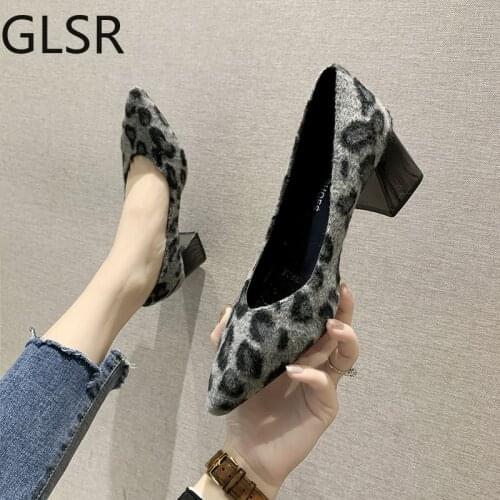GLSR Suede Pumps