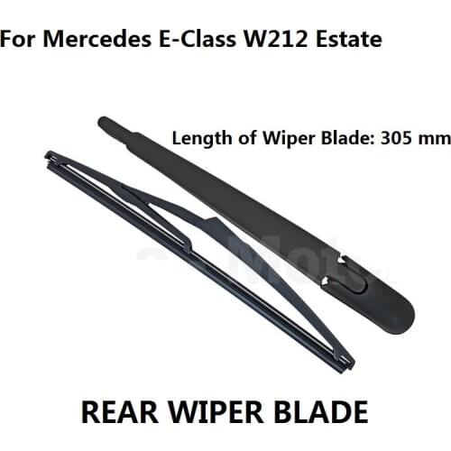 305MM Blade For Mercedes E-Class W212 Estate 2009-2017 Rear Windshield Wiper Arm Blade Set New