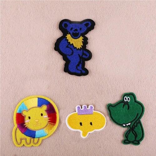 Cartoon cute little animal koala combo set patch sticker used to decorate school bag badge patching clothes sticker